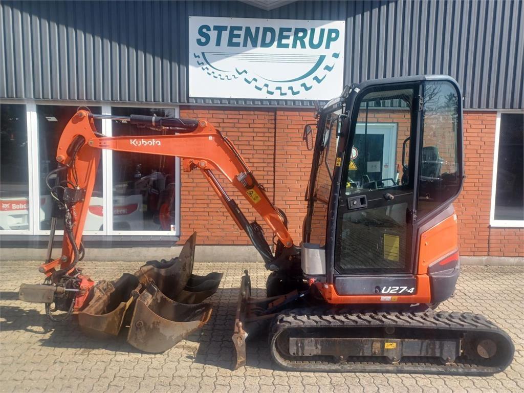 Kubota KX27 Minigravemaskiner
