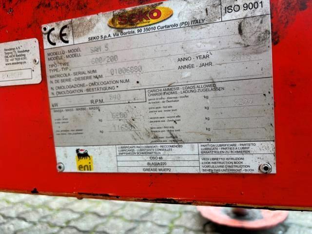Seko 600/200 Fuldfodervogne