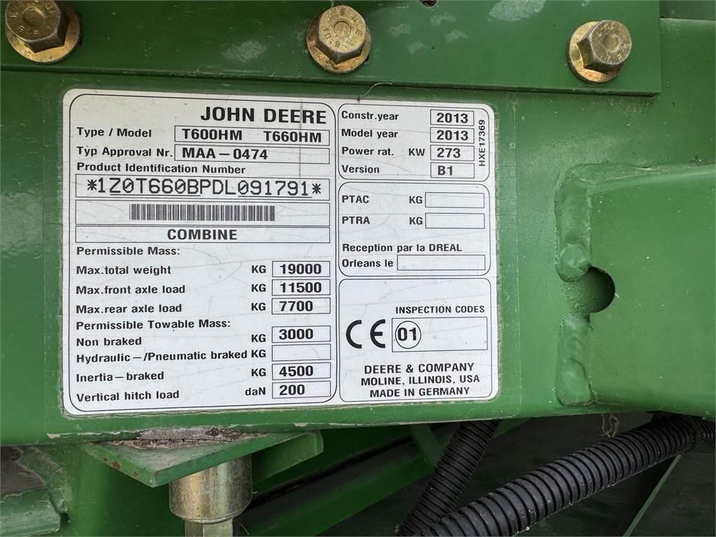 John Deere T660 HillMaster Cosechadoras combinadas