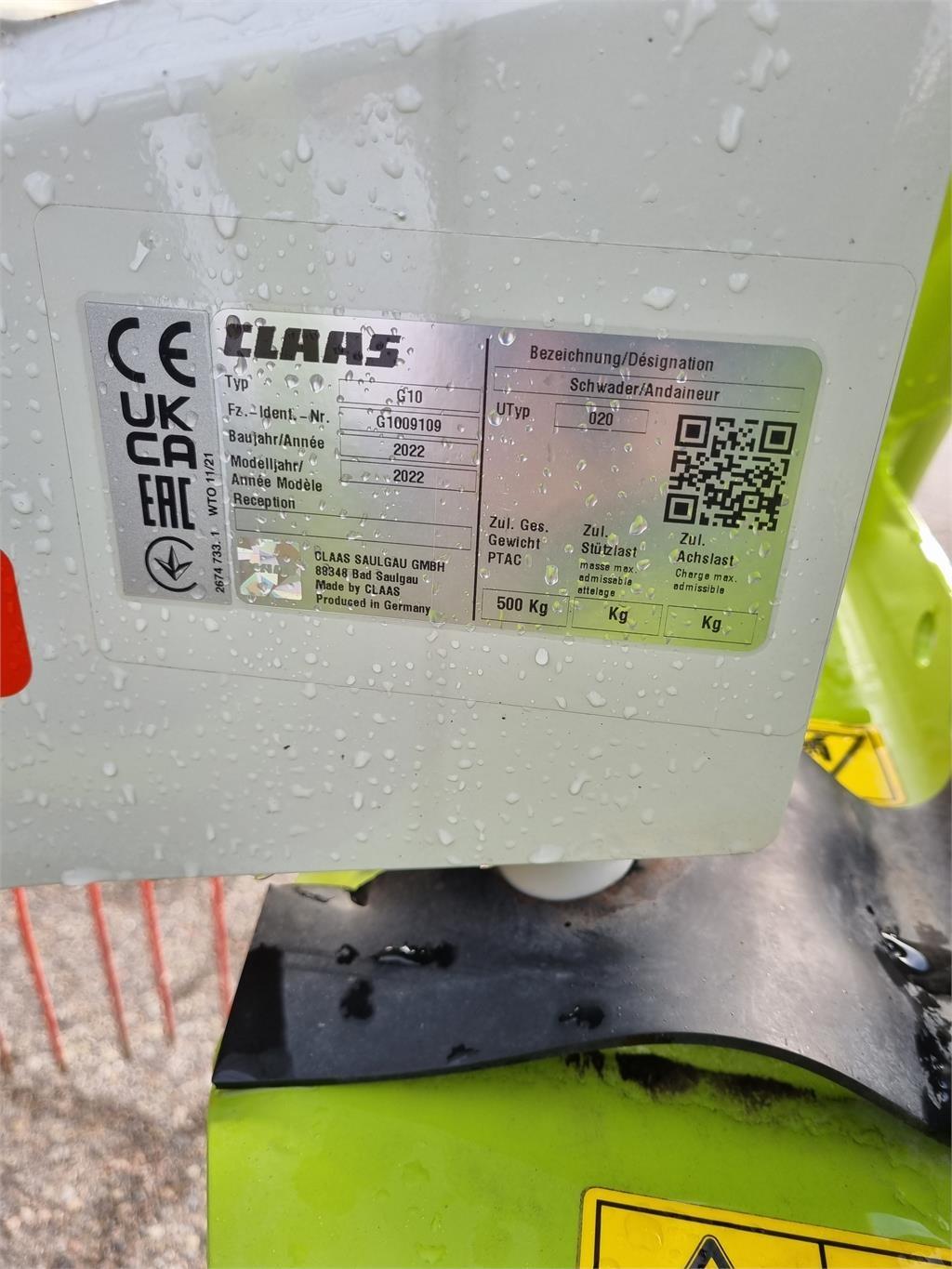 CLAAS LINER 370 Other forage harvesting equipment