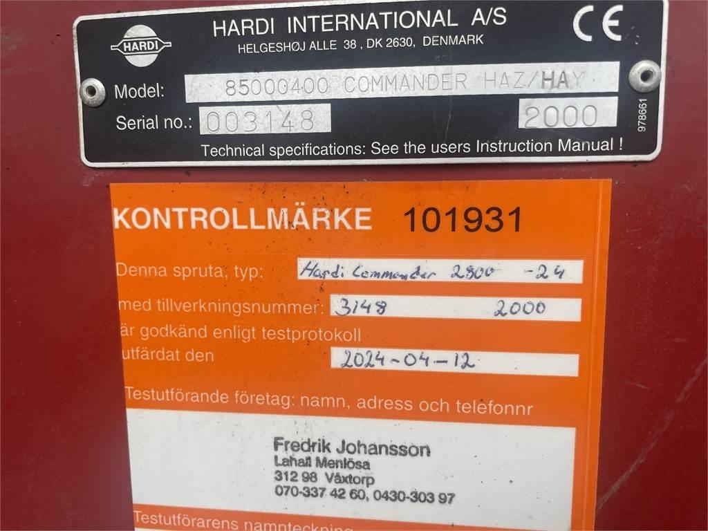 Hardi Commander 3300 Trailed sprayers