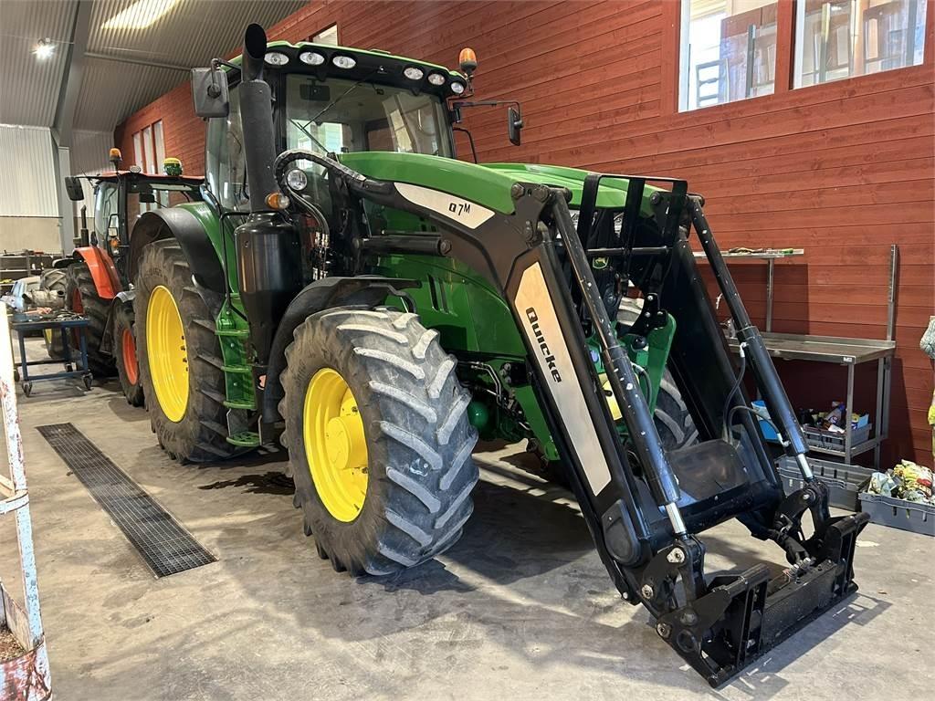 John Deere 6195R + L + FL + FPTO Tractors