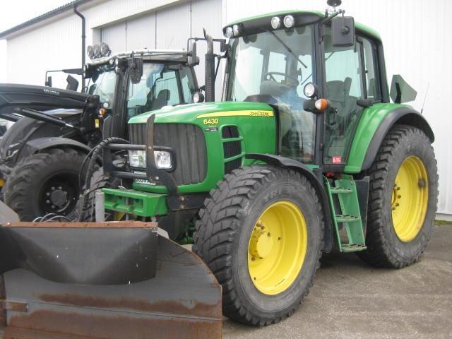 John Deere 6430+HOLMS VIKPLOG Tractors