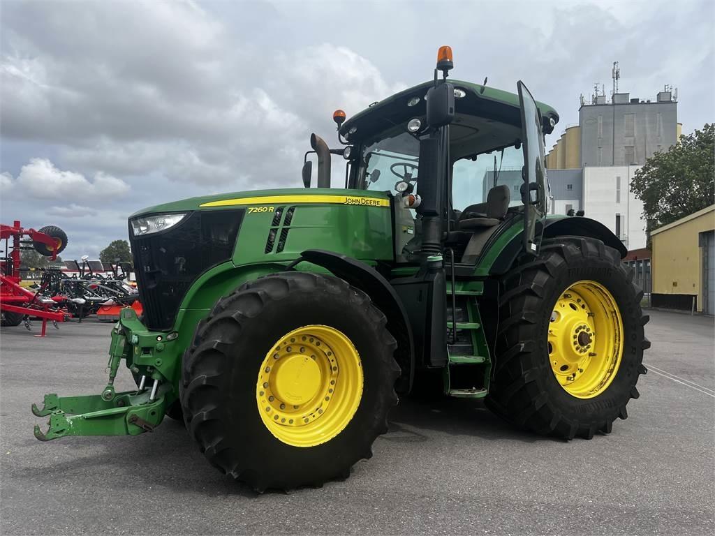 John Deere 7260R + FL +FPTO Tractors