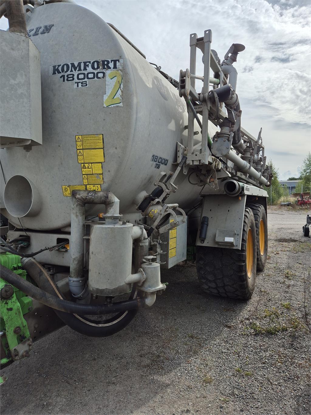 Joskin Volumetra 18000 D Vakuum Slurry tankers