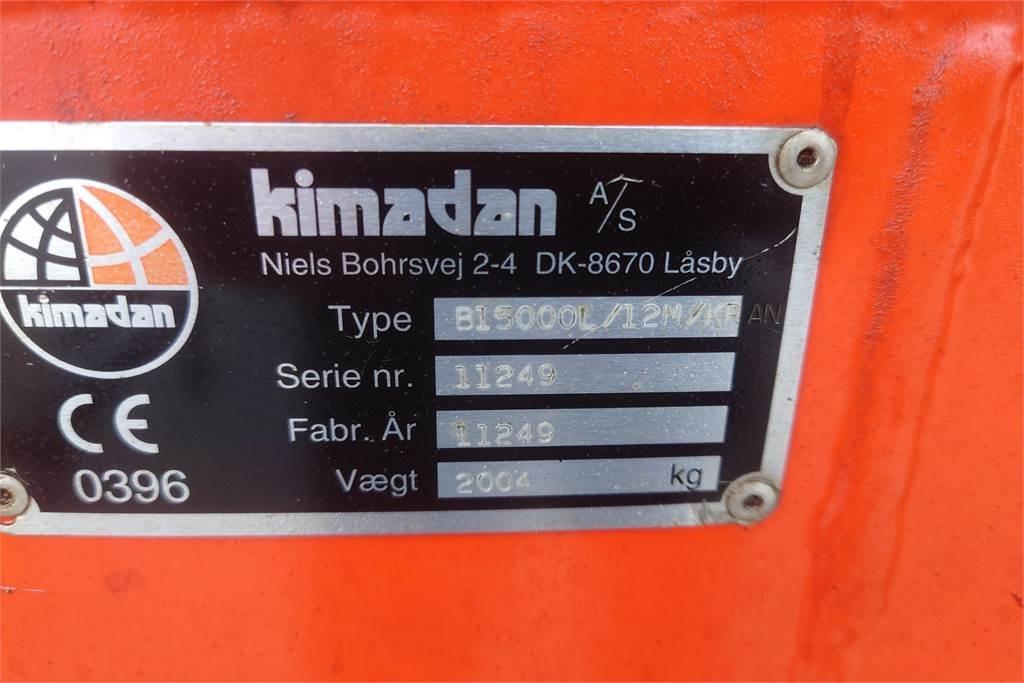 Kimadan B15000L/12M/KRAN Slurry tankers