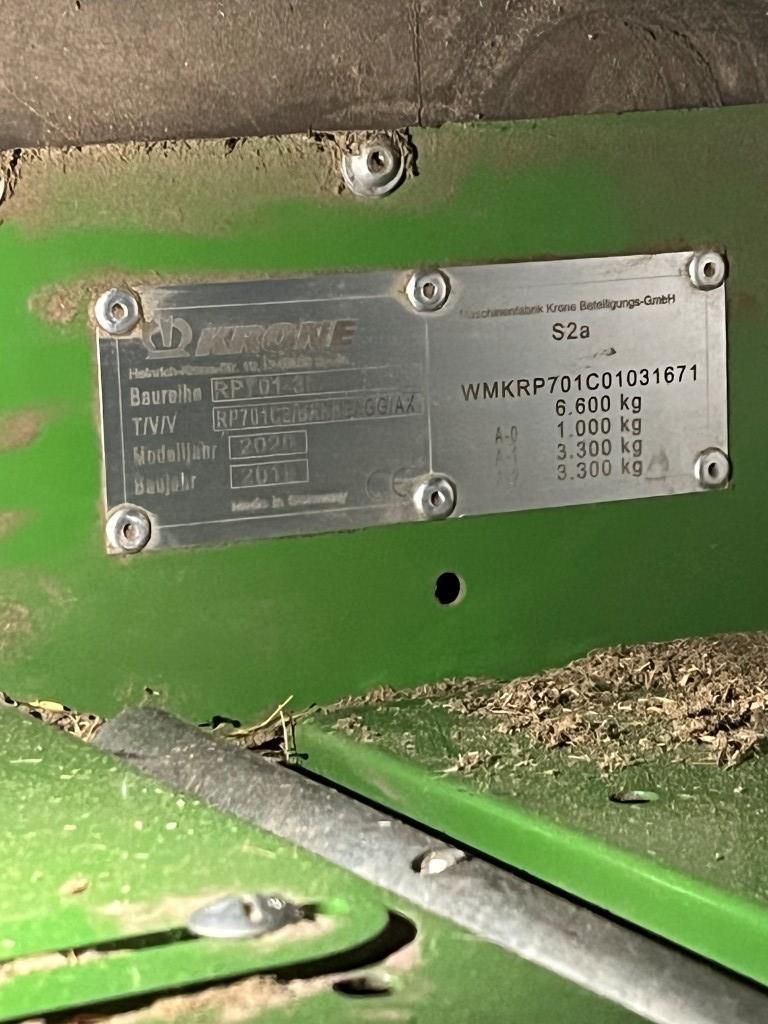 Krone COMPRIMA CV 150 XC Rundbalspressar