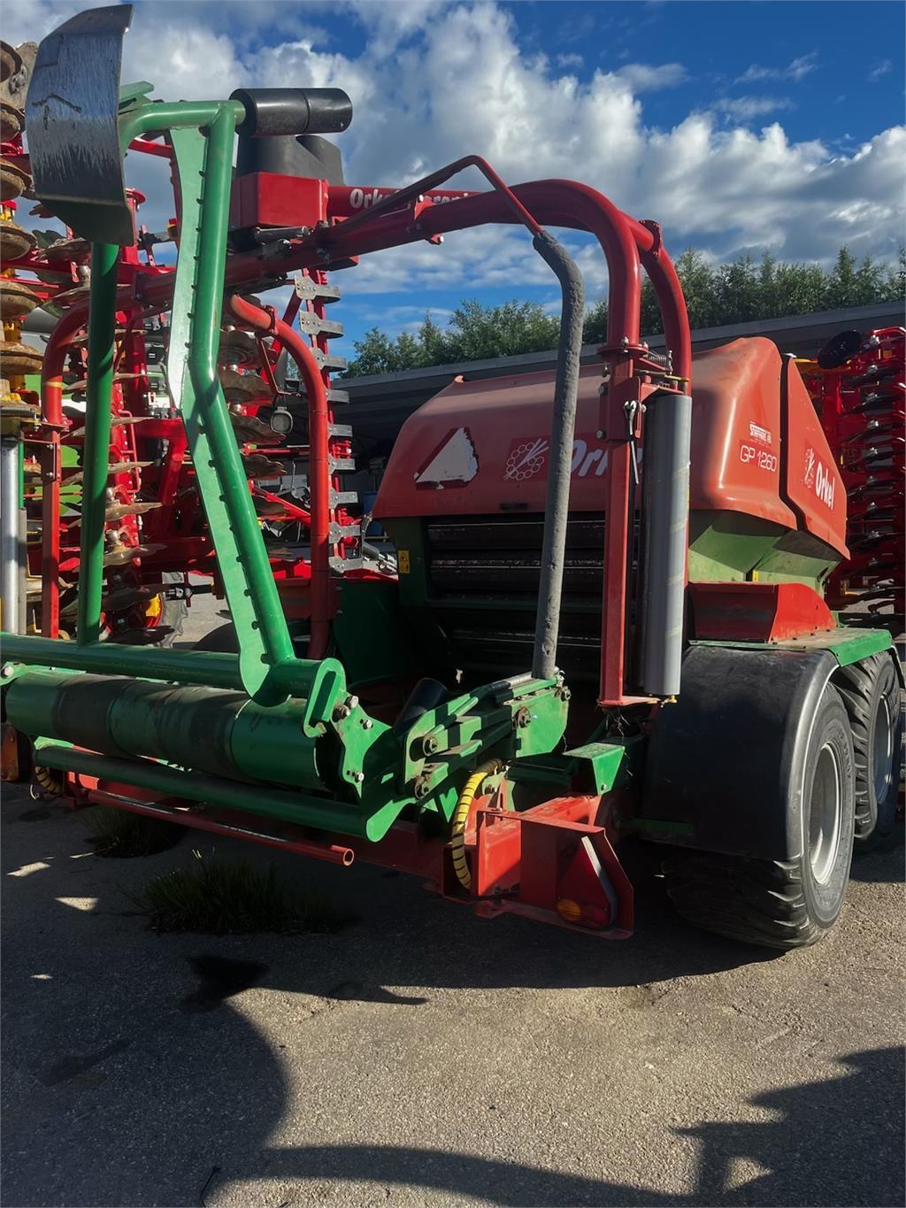 Orkel GP1260 Round balers