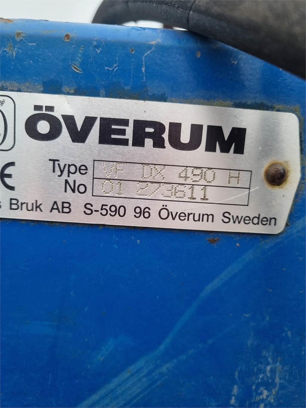 Överum DX 490 H Reversible ploughs