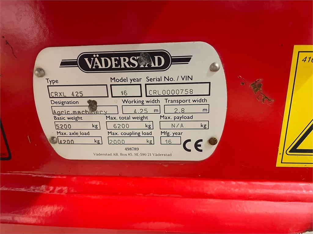 Väderstad CRXL 425 Harvar
