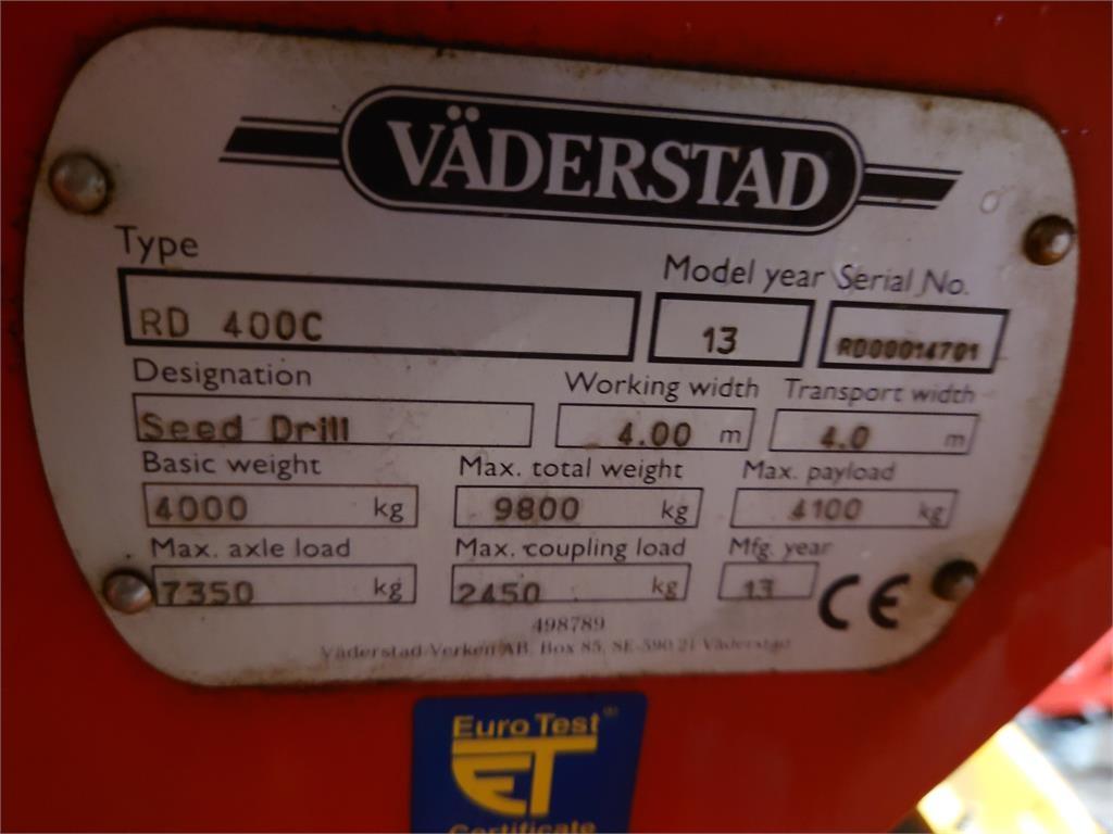 Väderstad RAPID 400 C Drills