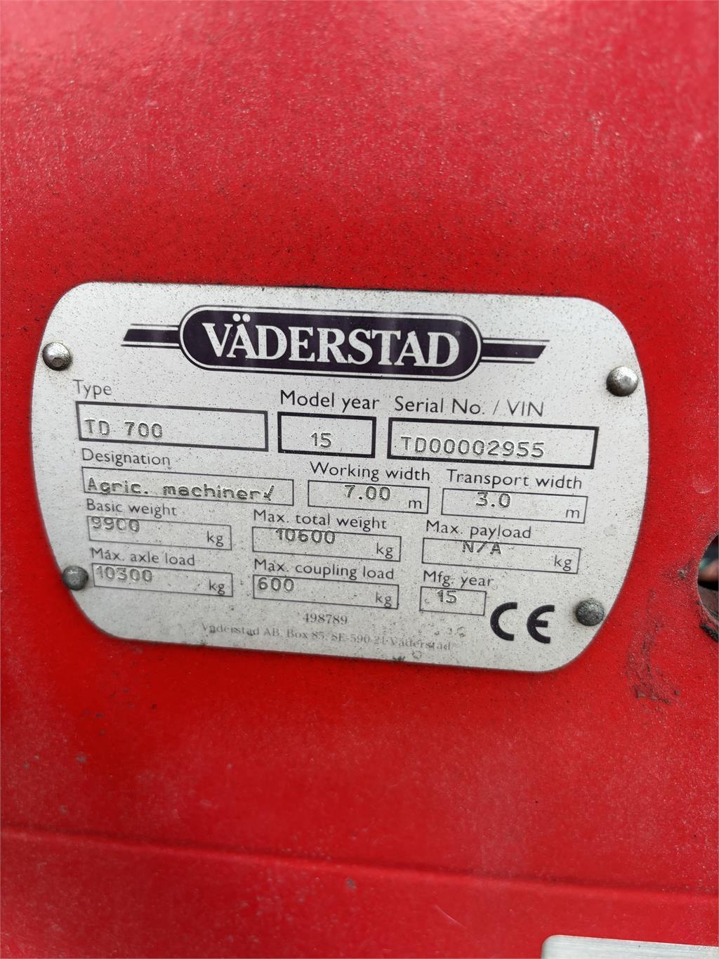 Väderstad TP Harvar