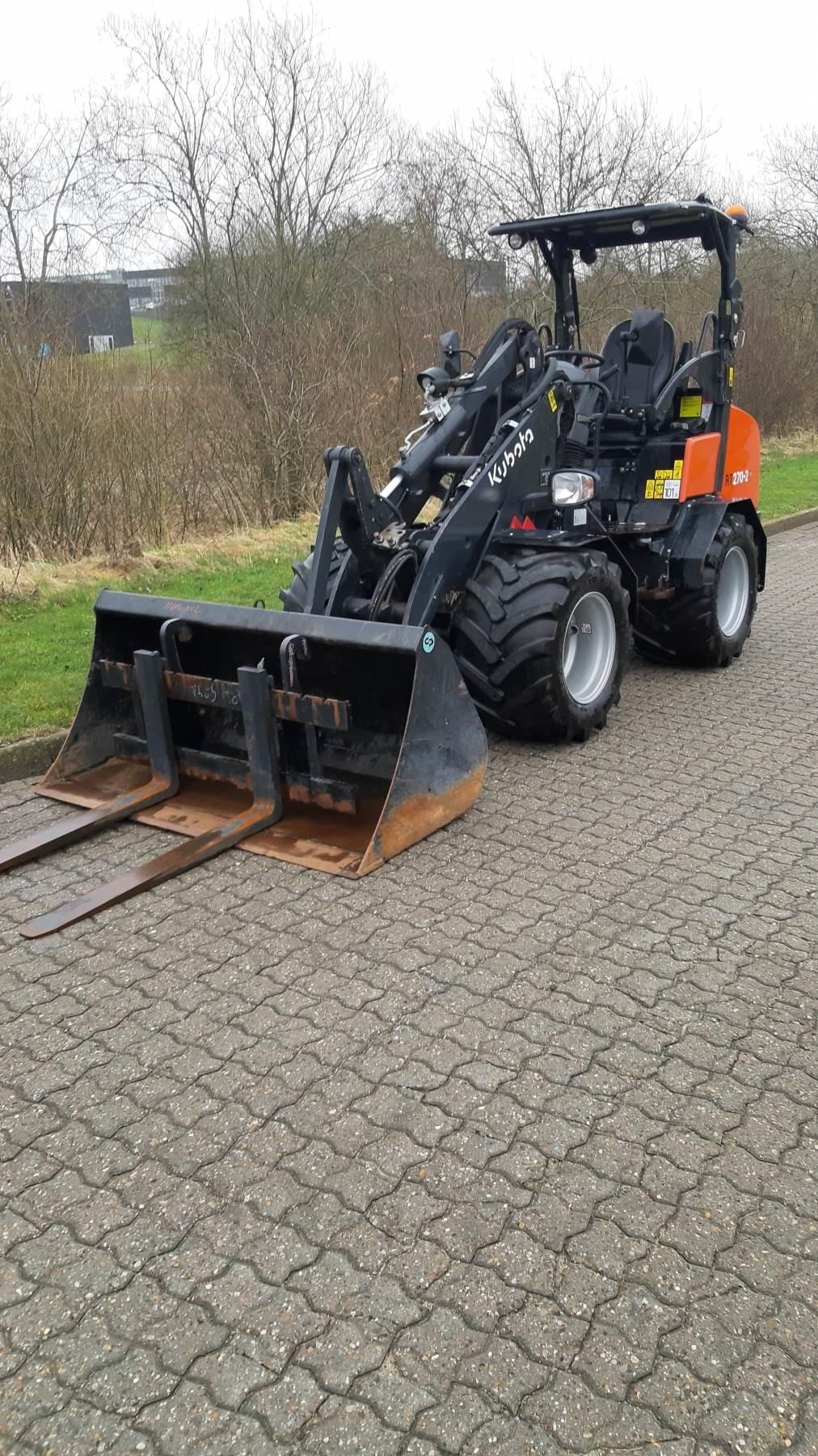 Kubota RT270-2 foldbar Minilæsser - knækstyret