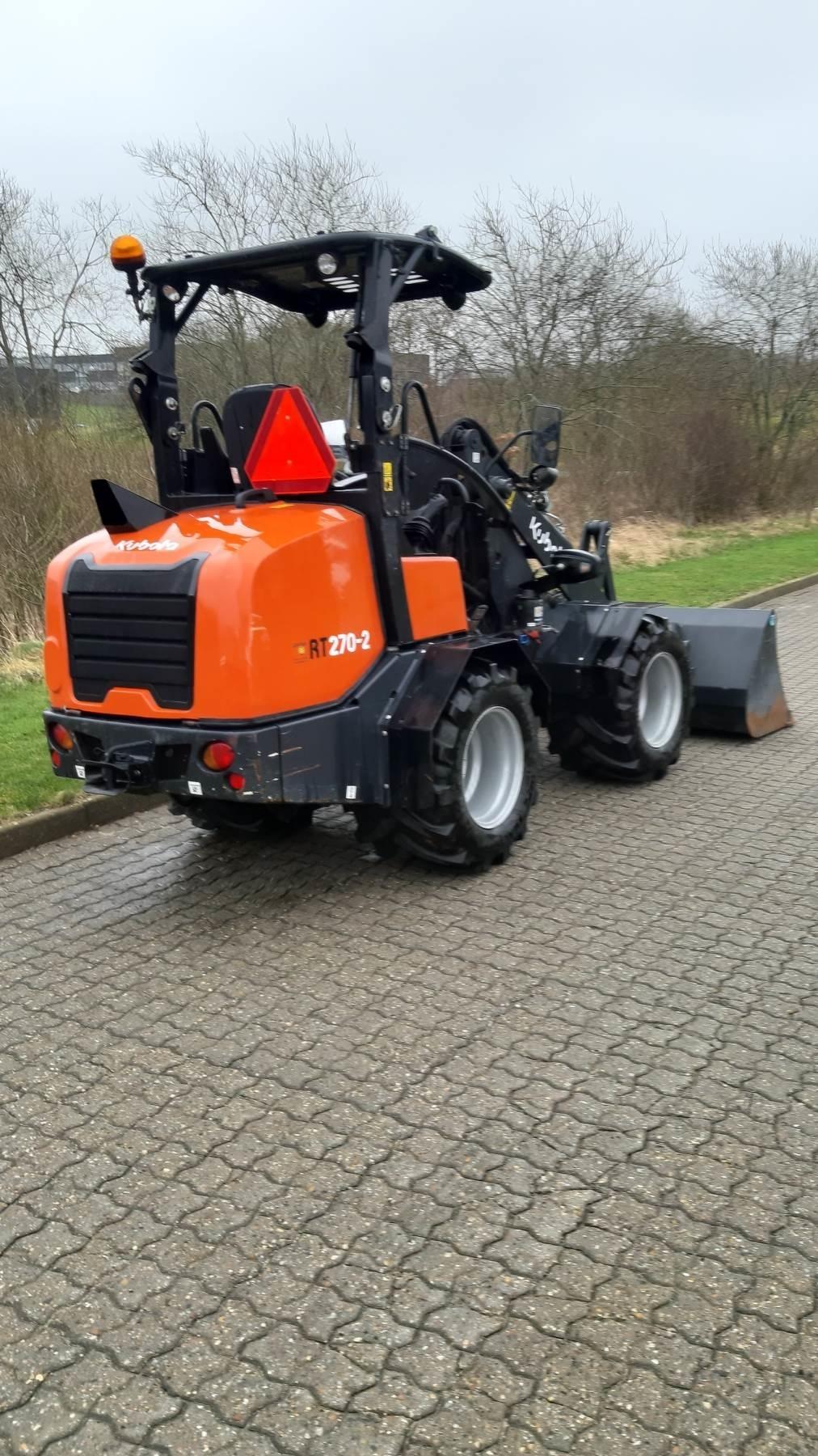 Kubota RT270-2 foldbar Minilæsser - knækstyret