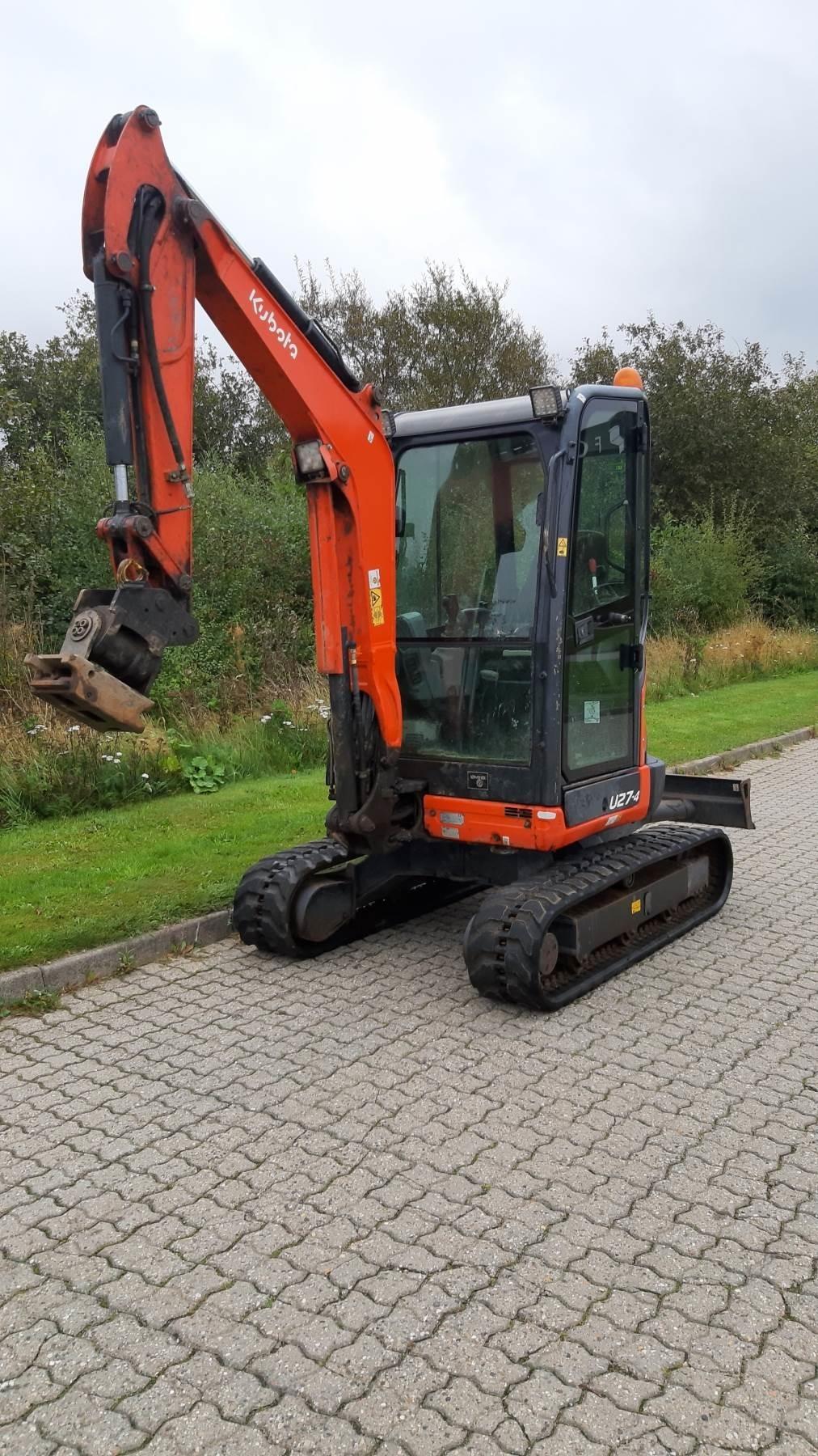 Kubota U27-4 Minigravemaskiner