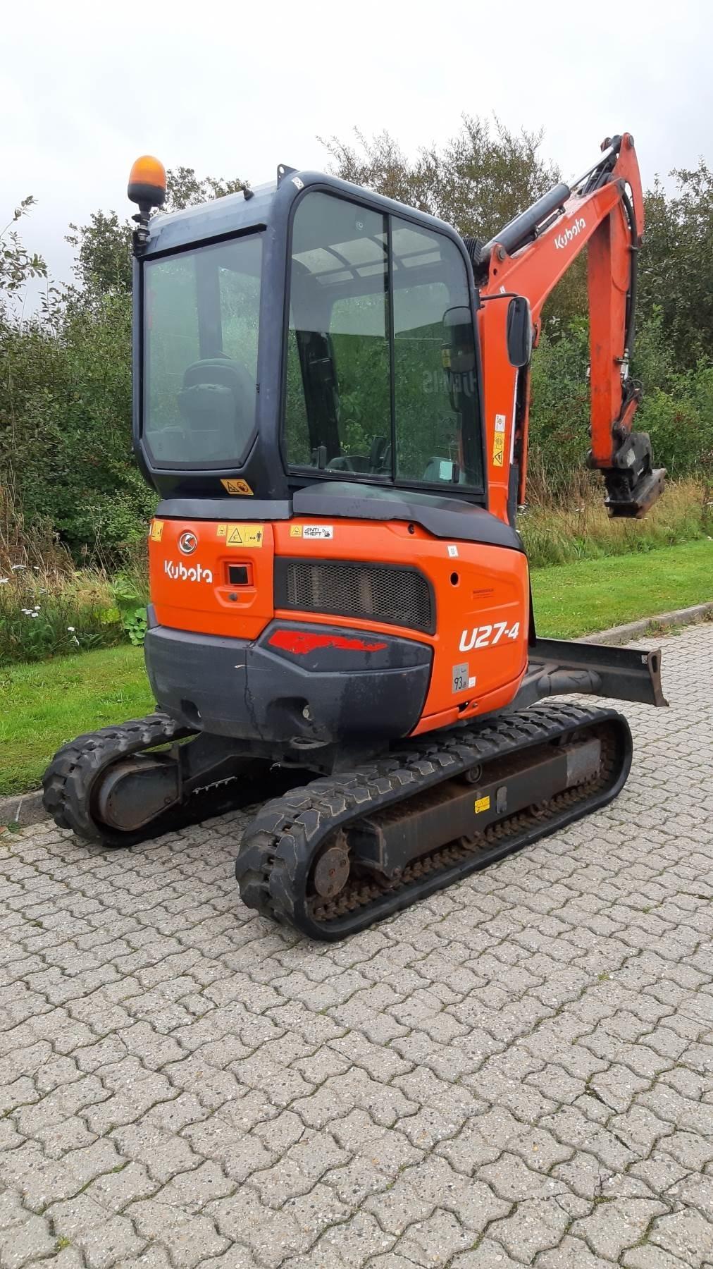 Kubota U27-4 Minigravemaskiner