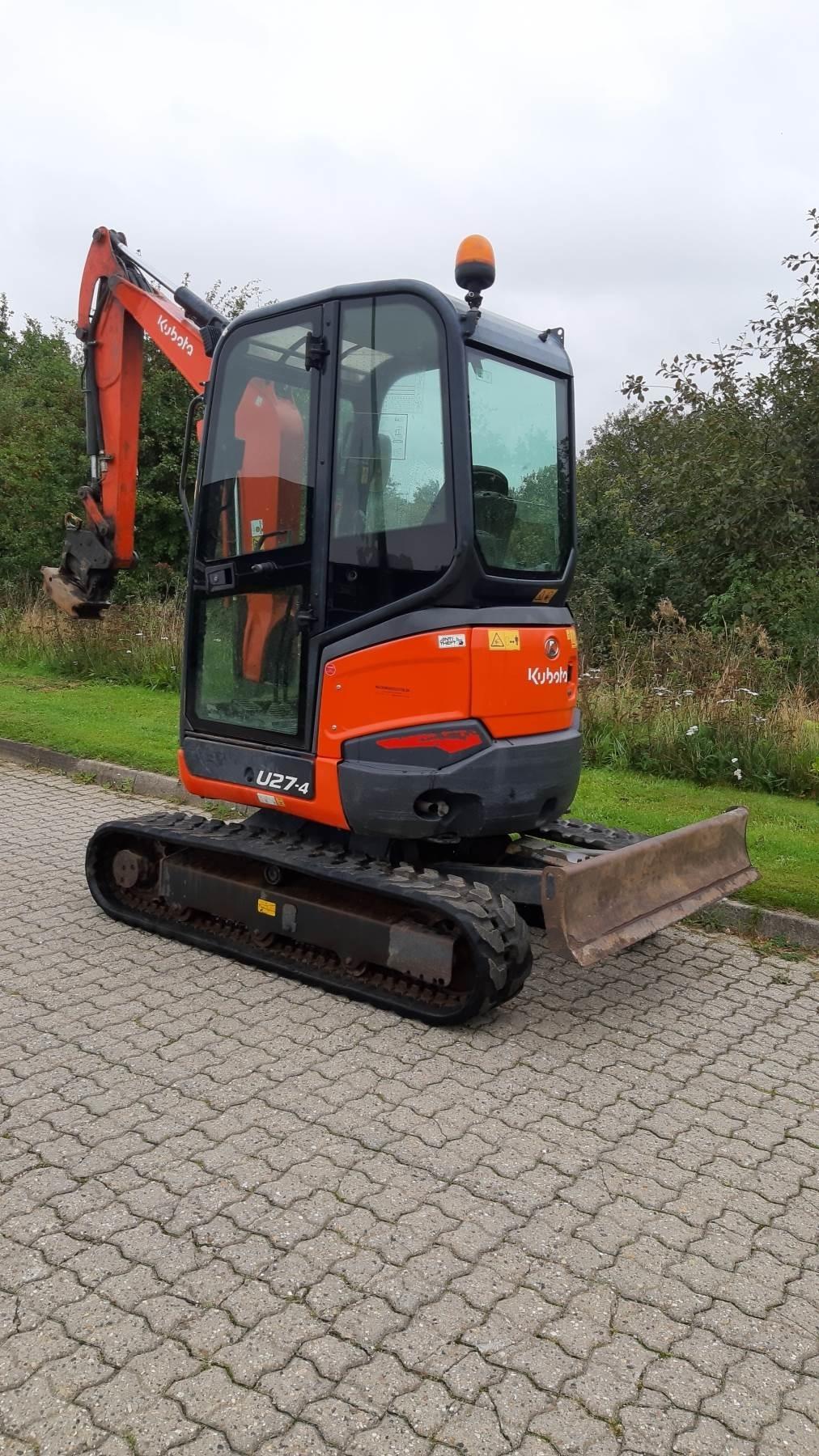 Kubota U27-4 Minigravemaskiner