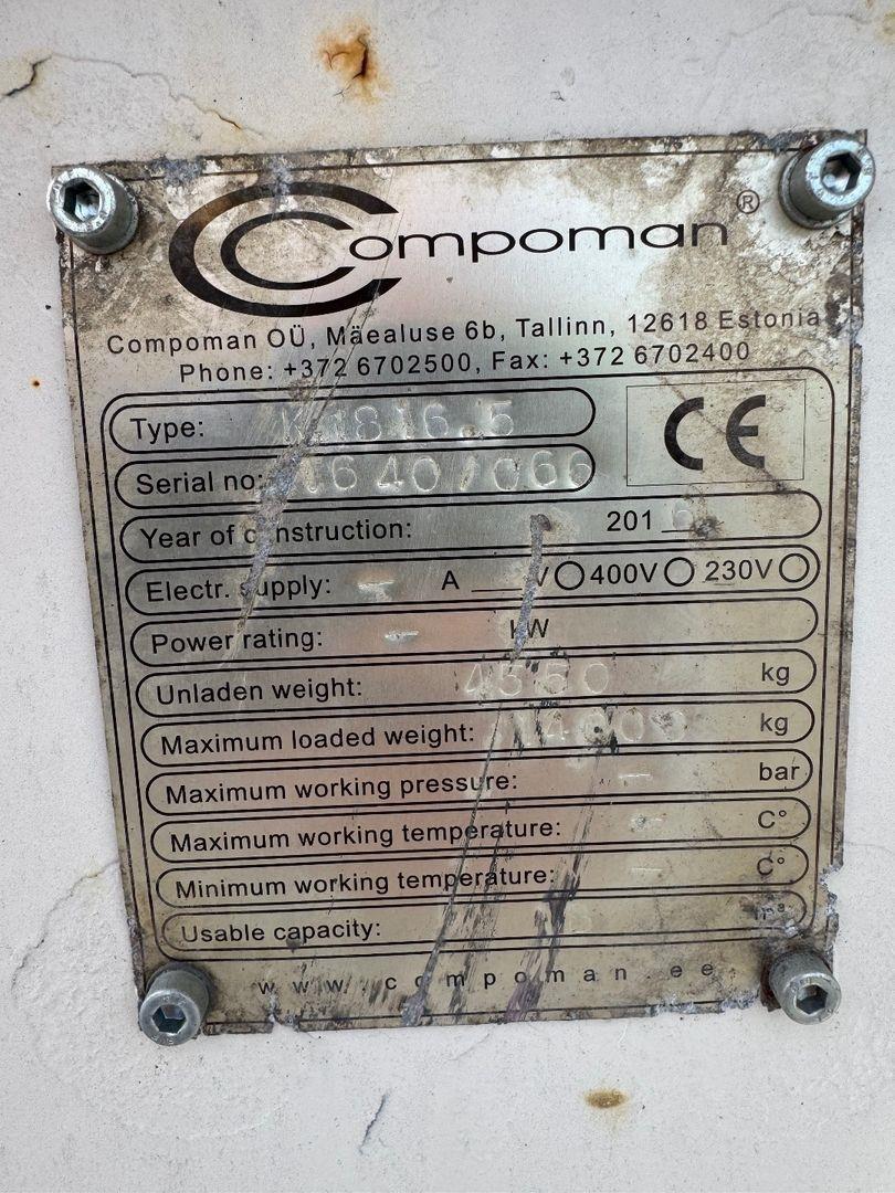  Compoman K1816,5 Muut materiaalinkäsittelykoneet