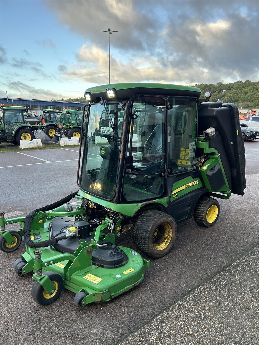 John Deere 1570 ROTORMASKIN Grönytemaskiner - Övriga
