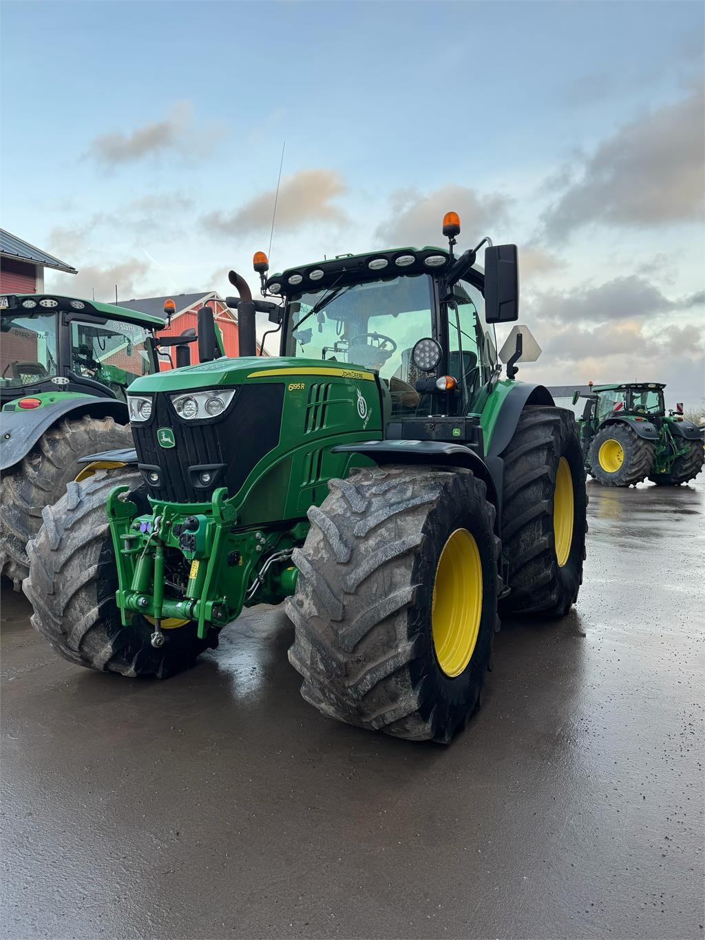John Deere 6195R C-PRO TRAKTOR 50 KM Traktorer