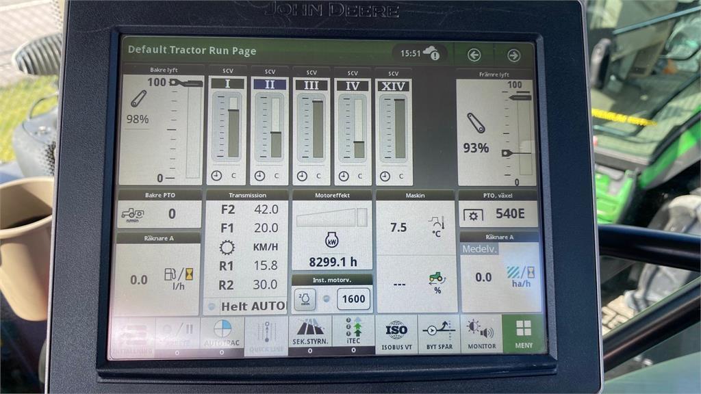 John Deere 6215R AP TRAKTOR FR.LYFT Traktorer