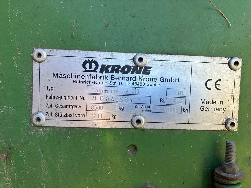 Krone CV 210 XC Presse quadre