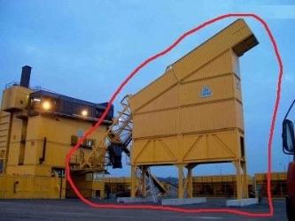 Lintec 270 To. asphalt ready mix silo