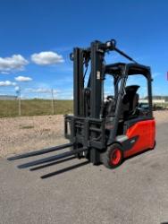 Linde E16 Trehjulig elektrisk Motviktstruck LEASING/KÖP