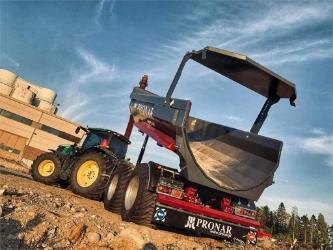Pronar T701HP HALF PIPE DUMPERVOGN MEGET KRAFTIG - TILBUD