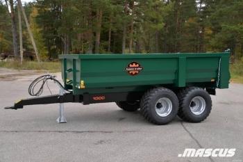 Palmse Trailer Trailer Dumpervagn D 1900