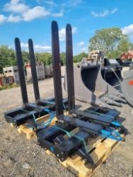 SE Equipment Hydrauliska pallgafflar lagerrensning