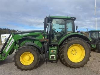 John Deere 6130R AP TRAKTOR 50 KM FR.LYFT