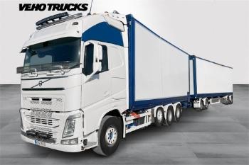 Volvo FH540 8x4 LIPE sivuaukeava hakekori kats. 11/2025
