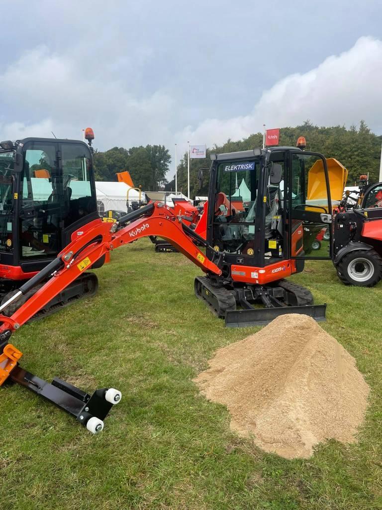 Kubota KX019-4 Elektrisk Minigravemaskiner