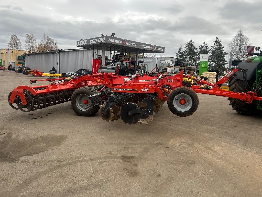 Kuhn Optimer XL 5000 lautasmuokkain, demokone. Erpici a dischi
