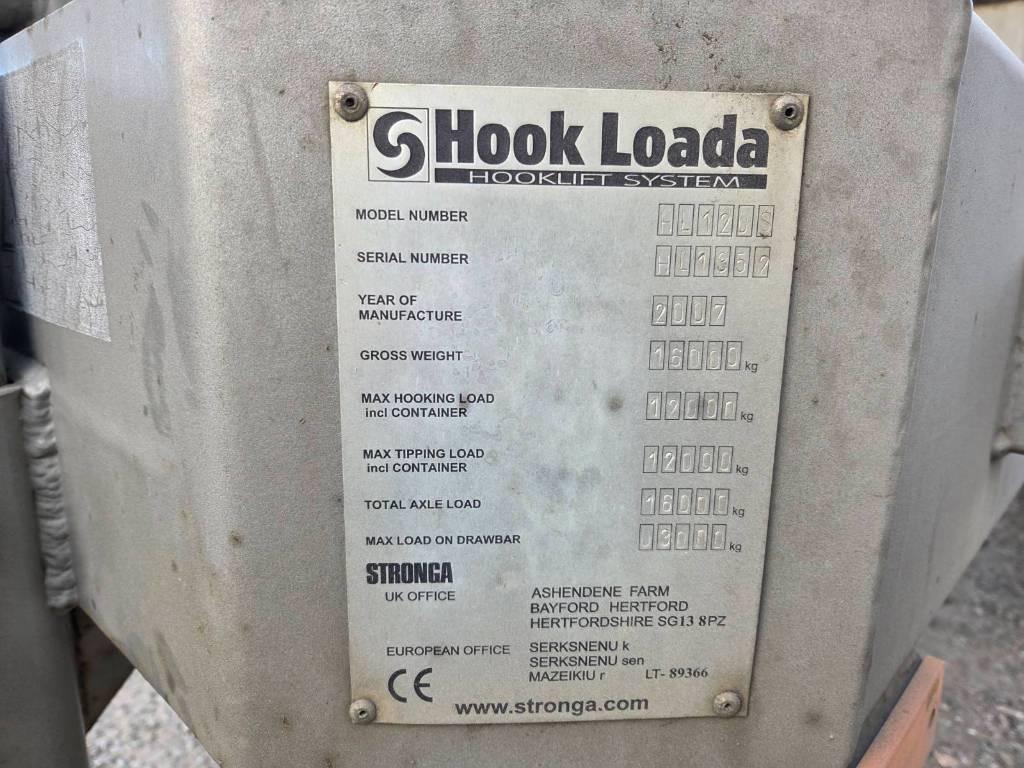 Stronga HL 120S Växelflak-/Containersläp