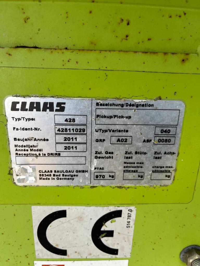 CLAAS Jaguar 840 Self-propelled foragers