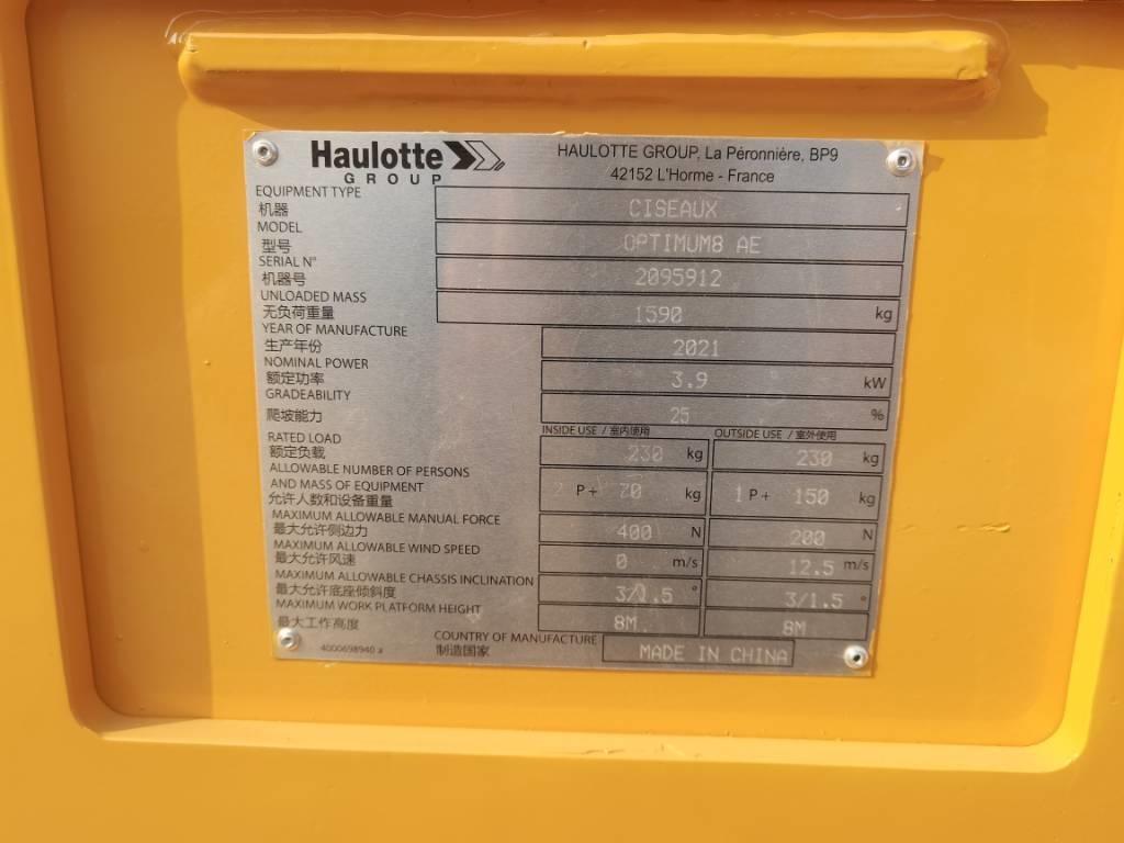 Haulotte OPTIMUM 8 - 2095912 Plataformas tijera