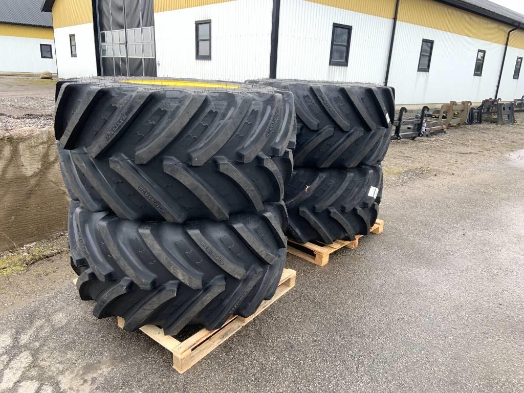 BKT twinhjul 710-55R28 till Volvo L60H, L70H Däck, hjul och fälgar