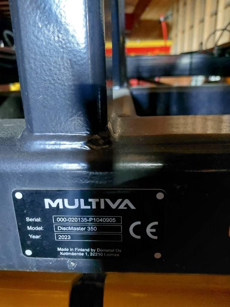 Multiva Discmaster 350 levyjyrä hinattava Disc harrows