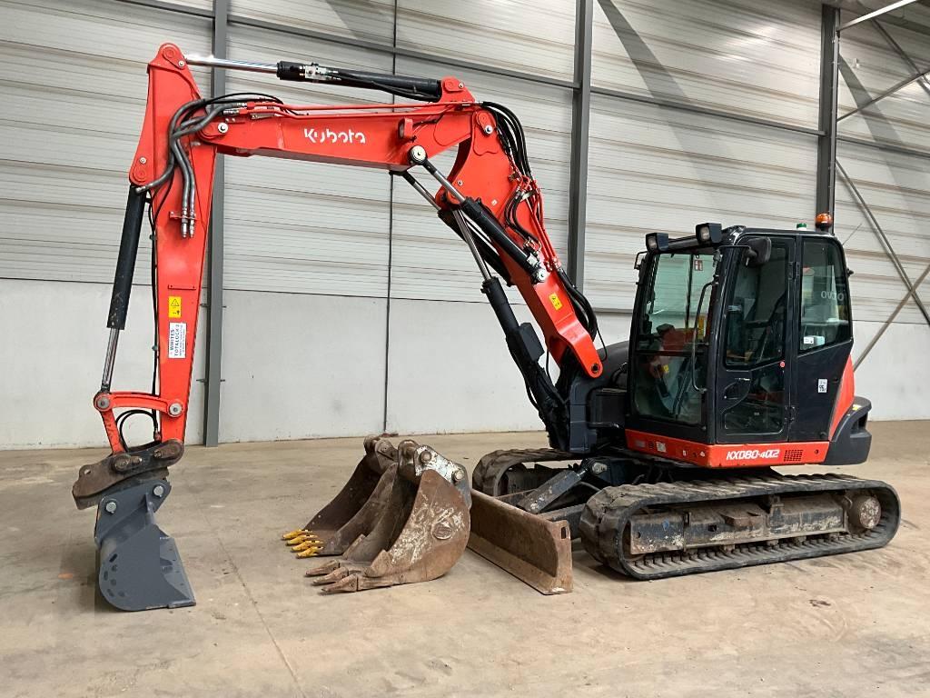 Kubota KX 080-4 A 2 Escavatori medi 7t - 12t