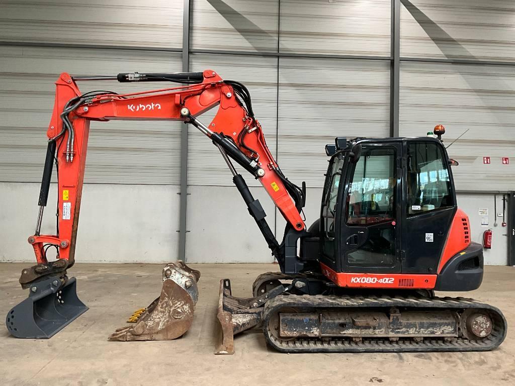 Kubota KX 080-4 A 2 Escavatori medi 7t - 12t