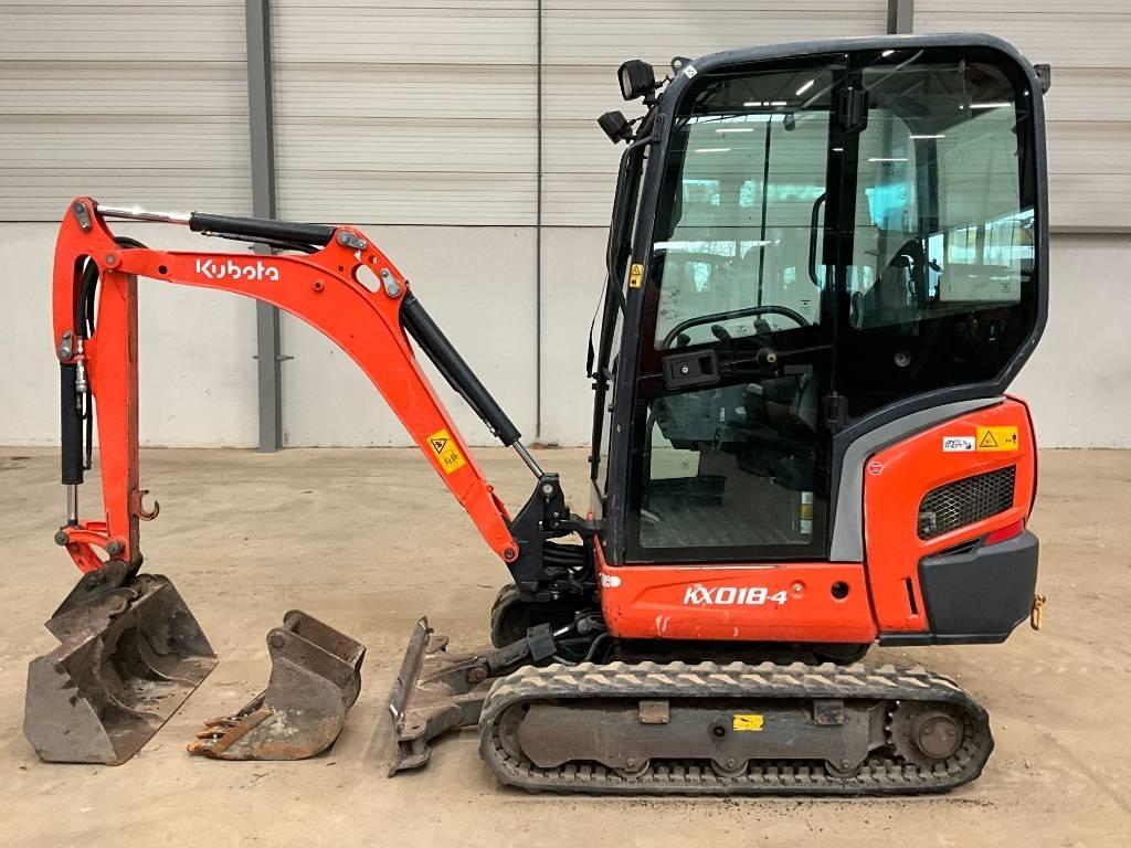 Kubota KX 018-4 Miniescavatori