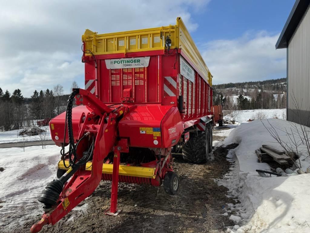 Pöttinger Torro 8010 D Combiline Hackvagn / Självlastarvagn
