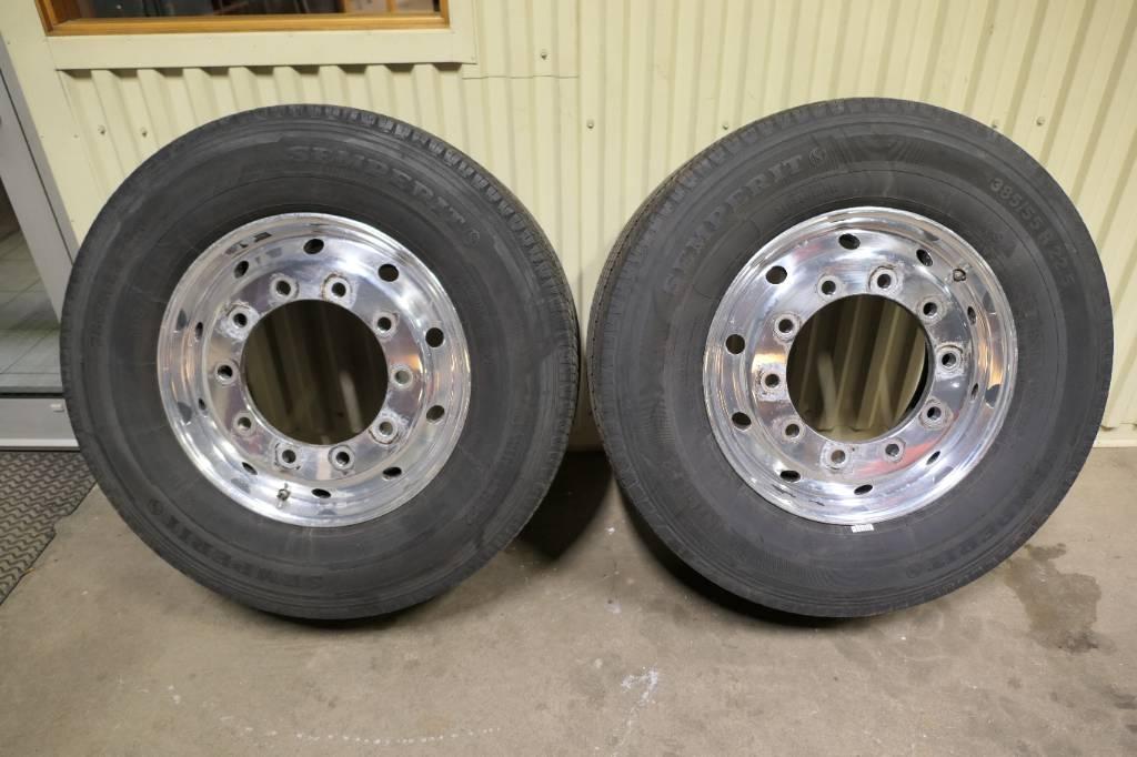 Alcoa Dura Bright Scania 385/55R22,5 Däck, hjul och fälgar