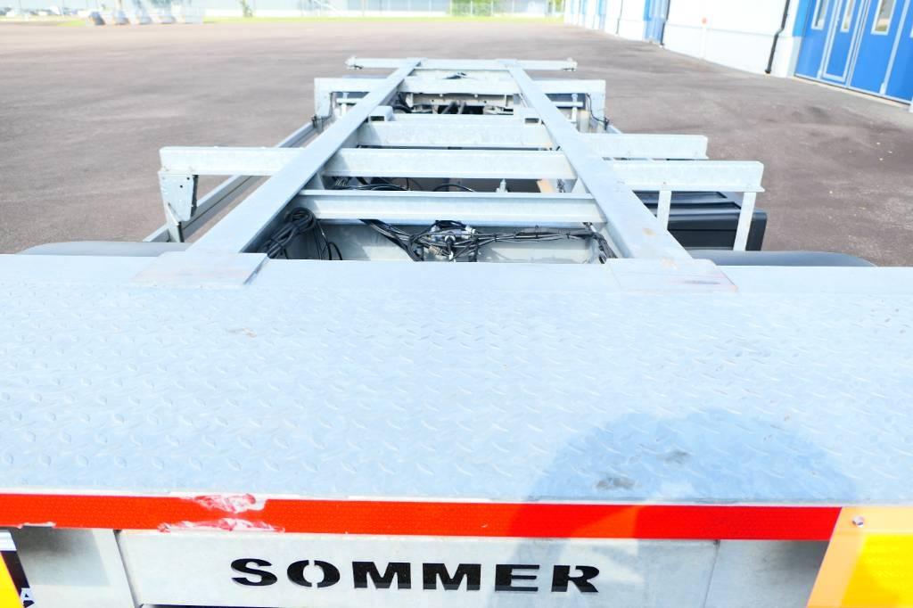 Sommer Continerfäste ISO Växelflak-/Containersläp