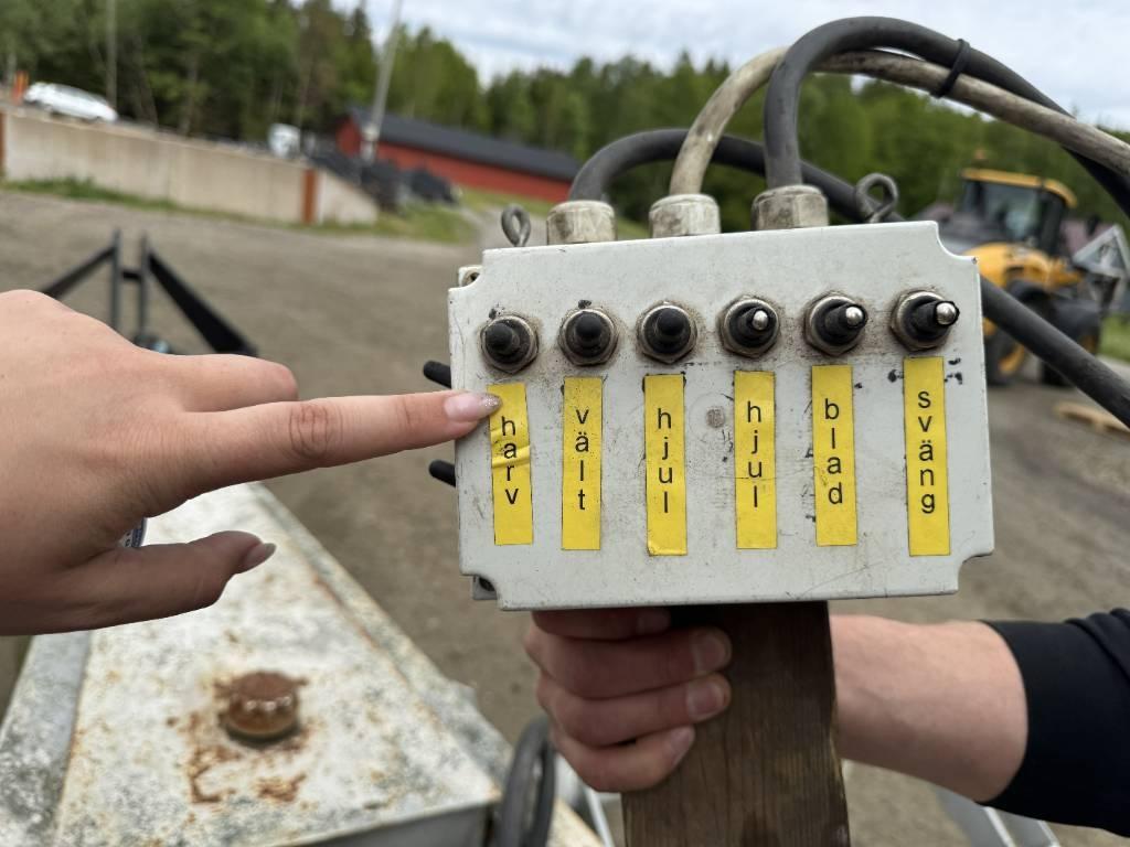 Väghyvel Vägskrapa Vägsladdar