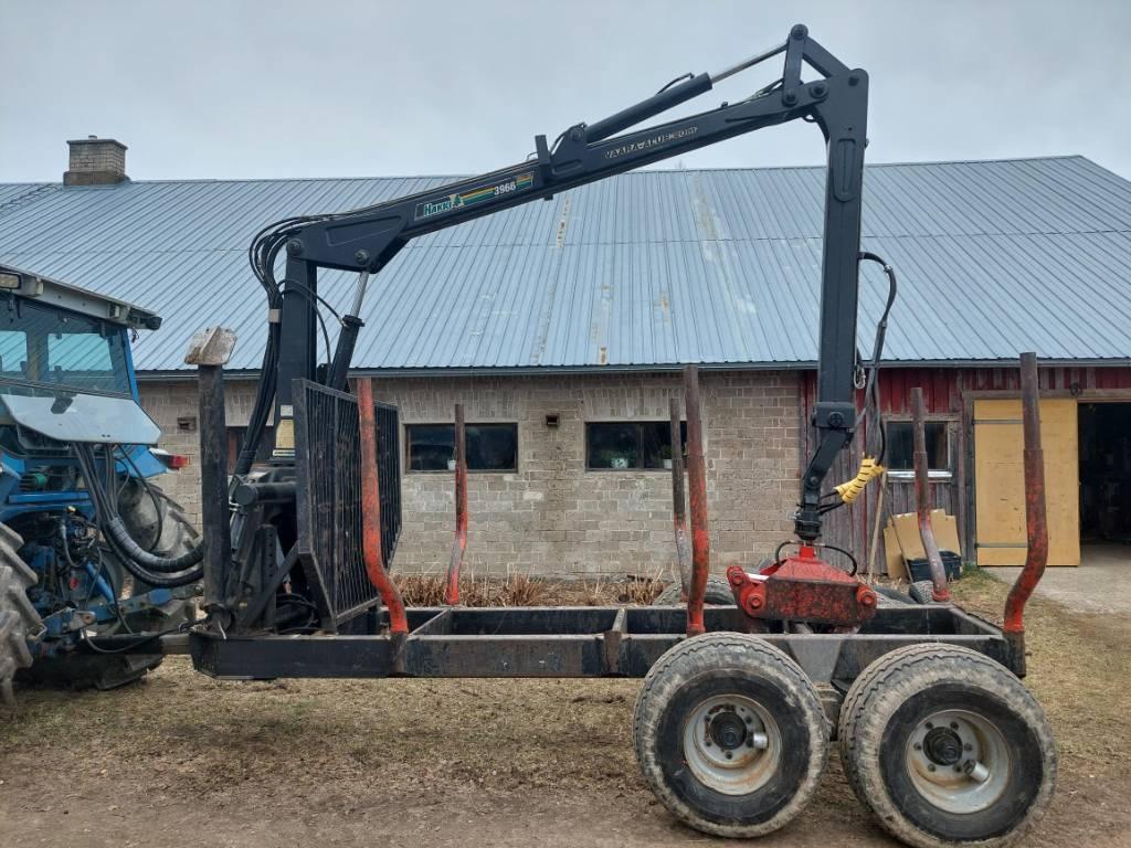 Hakki HK 3966H + 9tn vaunu Knuckleboom loaders