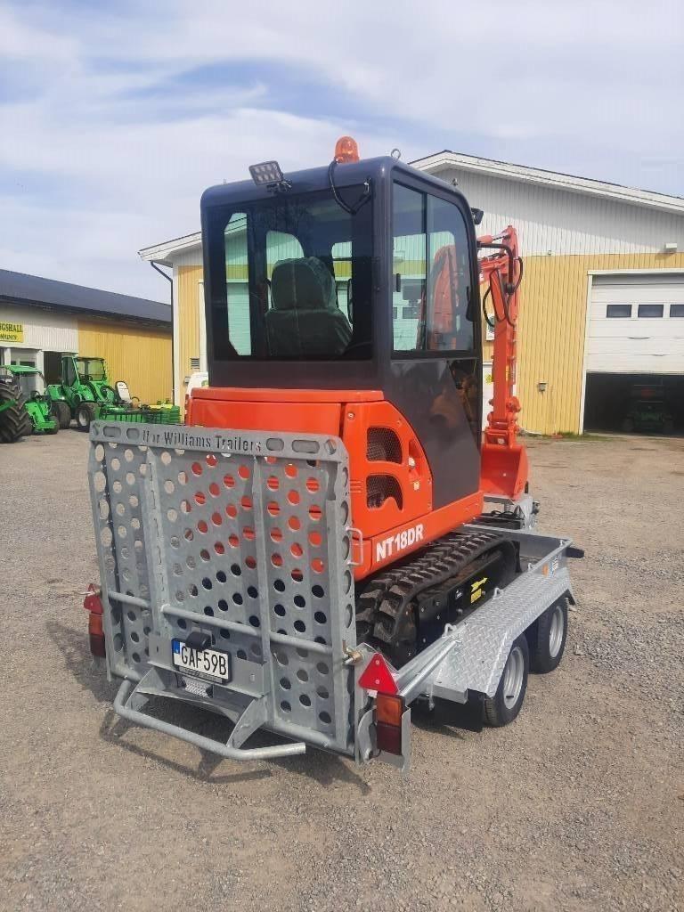 Nante NT 18 Minigrävare Demokörd Minigrävare < 7t