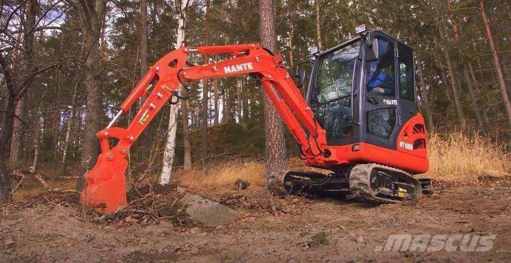 Nante NT 18 Minigrävare Demokörd Minigrävare < 7t